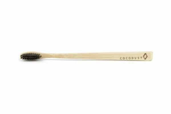 6 PACK CHARCOAL INFUSED BAMBOO TOOTHBRUSH - Image 2